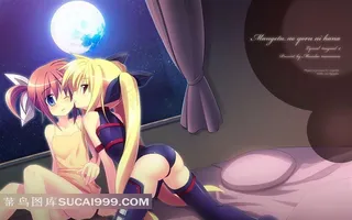 窗子边的性感美少女插画