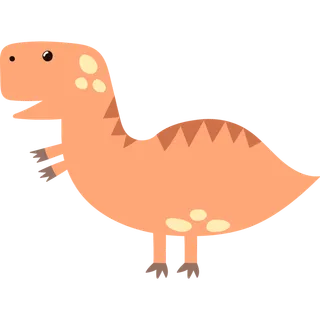 卡通恐龙生日宝宝宴派对素材恐龙派对免扣素材