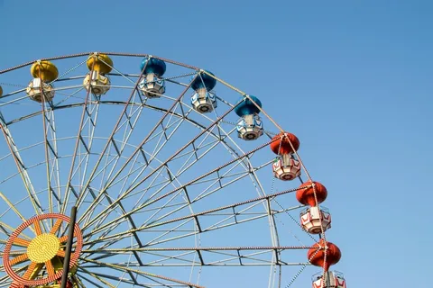 浪漫摩天轮摄影 浪漫摩天轮摄影