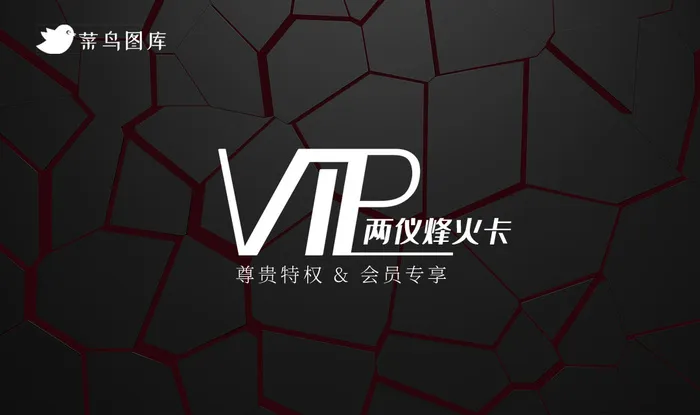 VIP会员卡psd模版下载