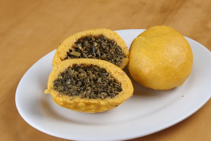 野菜馅团子 1元