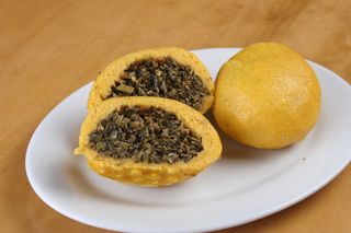 野菜馅团子 1元