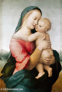 高清拉斐尔油画母子艺术挂画 高清拉斐尔油画母子艺术挂画