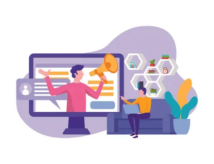 扁平化人物场景办公互联网等距ai矢量设计网页海报UI素材插画