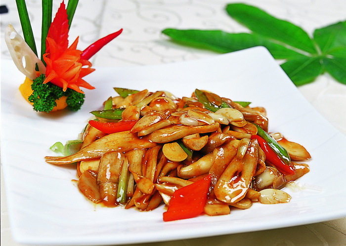 0911CC-323腊八蒜炒鸡腿菇