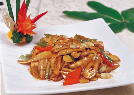 0911CC-323腊八蒜炒鸡腿菇