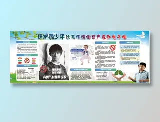 禁止吸烟展板