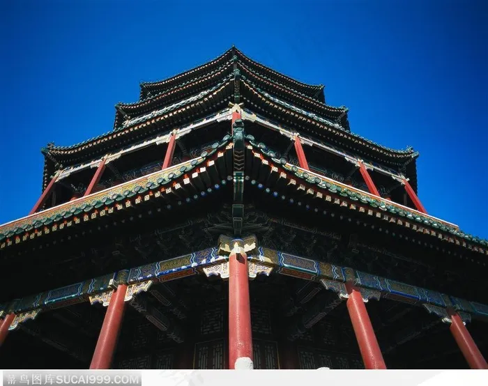 佛香阁下仰视