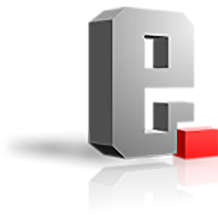 字母E卡通