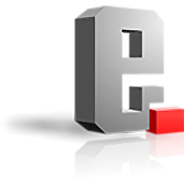 字母E卡通