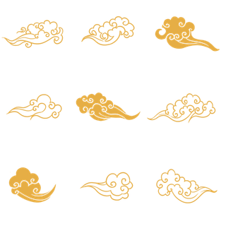 简约中国风祥云