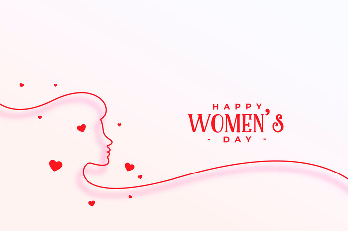 三八妇女节女神节背景eps,ai矢量模版下载