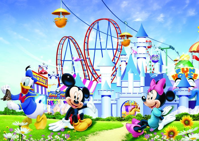 唐老鸭米老鼠城堡