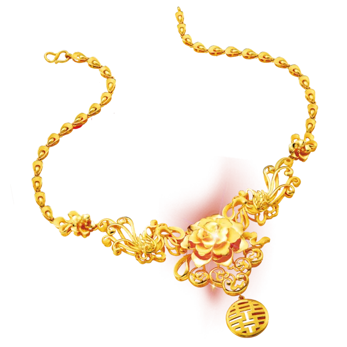 金项链、头饰