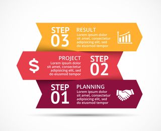 数据图表统计图形分析分类商务会议办公图标PSD模板素材