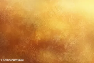 黄色花纹底纹斑驳模糊背景高清