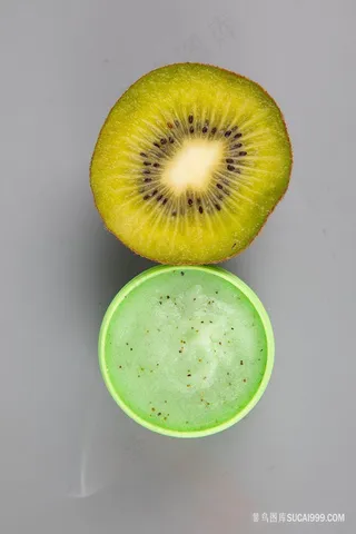 绿色奇异果磨砂膏实物