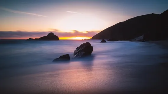 唯美高清海洋海岛礁石