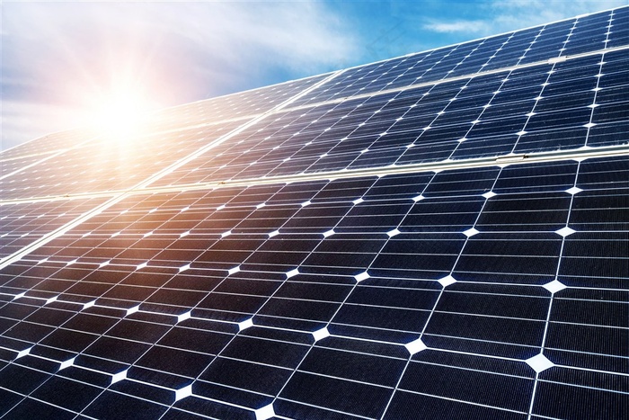 光伏发电板大图