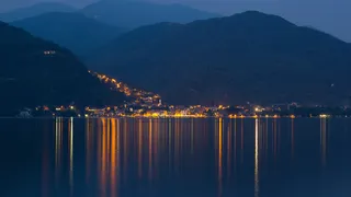 山 大山 高山 夜间 夜景