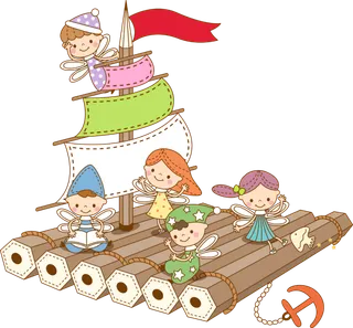 卡通 素材 人物 动画 插图