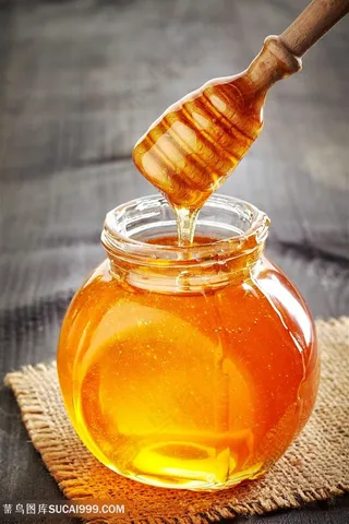 甜蜜的蜂蜜美食高清图