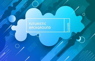 创造抽象浅蓝色背景