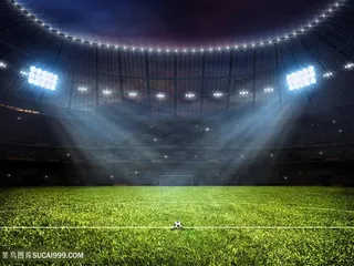足球场体育场馆高清图片