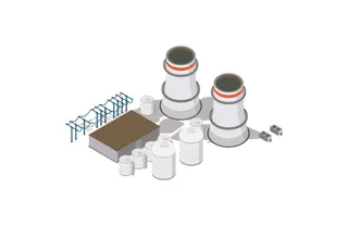 分析图素材图标集合景观建筑立面插画场景AI矢量图形设计