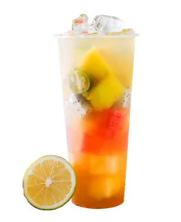 奶茶店水果茶饮品特饮高清图水果茶