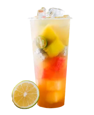 奶茶店水果茶饮品特饮高清图水果茶