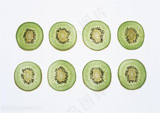 水果猕猴桃切片