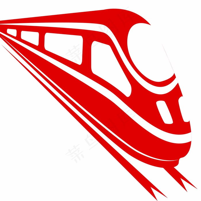 高铁剪纸 剪纸风元素