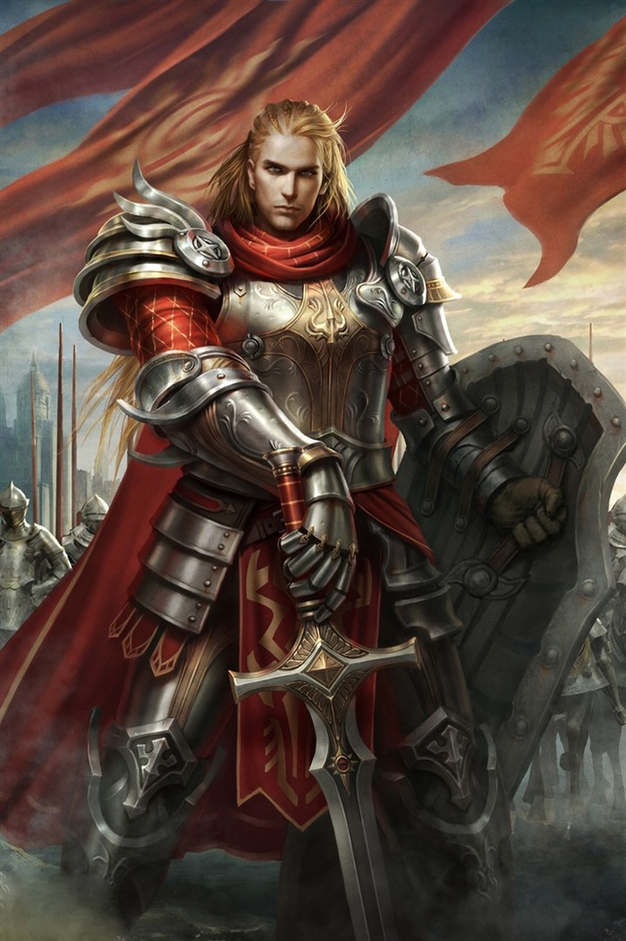 欧美帅气将军科幻动漫图片