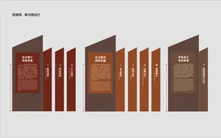 平面 红色 文化墙 海报