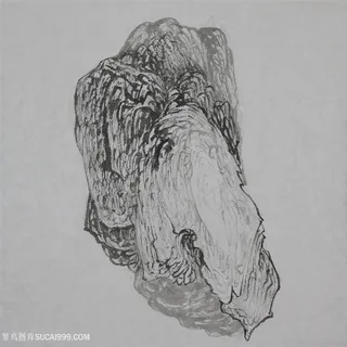 王军河工笔山水青绿山水传统山水皴法国画界画鬼脸皴袁江袁耀乱麻皴2 王军河工笔山水青绿山水传统山水皴法国画界画鬼脸皴袁江袁耀乱麻皴2