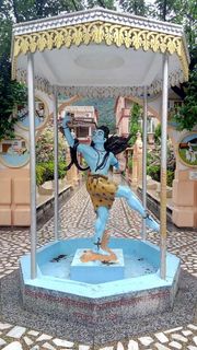 中国风人物雕像图片