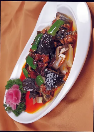 1009XC-0089年糕臊子烧甲鱼