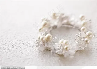 珍珠 水晶 手环