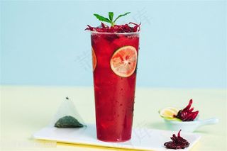 柠檬石榴水果茶图片饮料图片