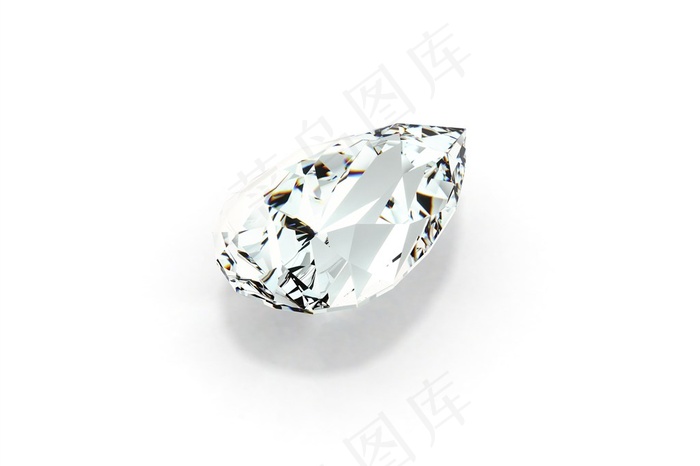 水滴形钻石高清图片