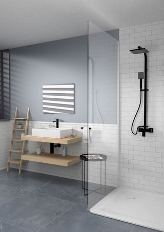 浴室现代简约风格特写场景近景(93)