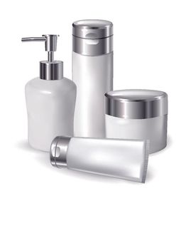 设计化妆品样品素材