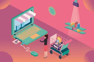 商务2.5D未来科技商务素材