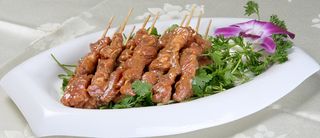 01 孜然羊肉串 桥东大酒店