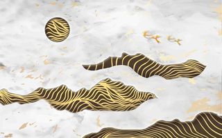 新中式现代背景墙