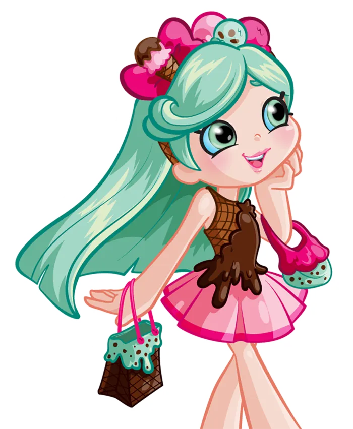女孩卡通时尚