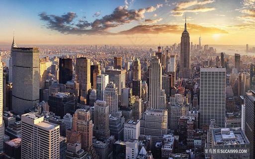 曼哈顿帝国大厦图片