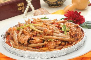 铁板辣面鸡25元 (3)