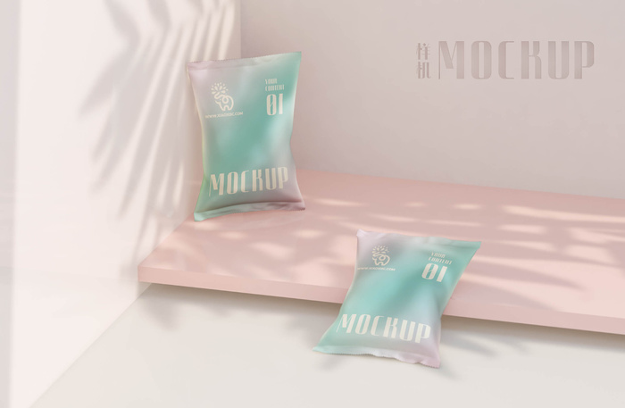 包装智能贴图样机VI效果PSD素材